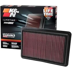 Amazon.com: K&N 33-2480 High Performance Replacement Air Filter