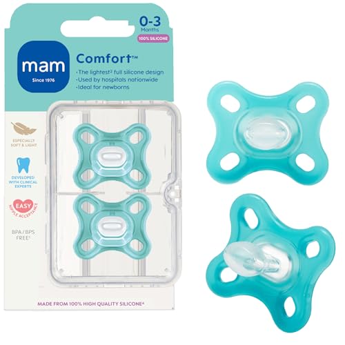 Best for newborn babies: MAM Comfort Pacifiers