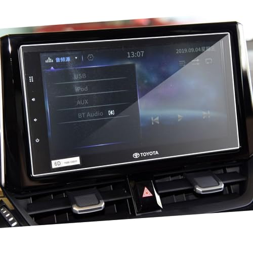 Verre trempé Corolla 2019 de haute protection écran navigation