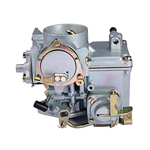 Partol Car Carburetor Carb for Volkswagen VW Beetle 30/31PICT Engine 1975-1982 | 113 129 029A Garage Carburetor with Single Port Manifold - Automatic Choke
