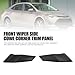 2Pcs Front Windshield Wiper Cowl Cover Trim Panel for Car Vehicle, Replacement for 55084-02250 55083-02010, Left Right Side Wiper Cowl Panel Accessories