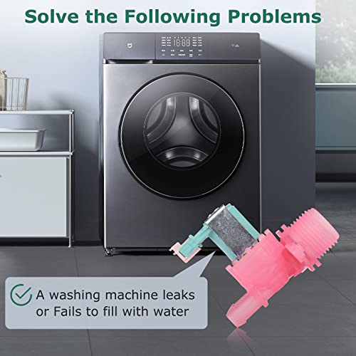W11316255 Washing Machine Water Inlet Valve Compatible With Whirlpool Maytag Amana ，W11316255 Clothes Washer Water Inlet Valve Replaces W11036928 33490439 Ps12711563 Eap12711563 Ap6835736 4922254 #TOP4