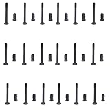 OZXNO 100 Pcs Computer Case Fan Screws Kit Carbon Steel Computer Cooling Fan Mount Screws (50 Pcs Long Screws and 50 Pcs Short Screws)