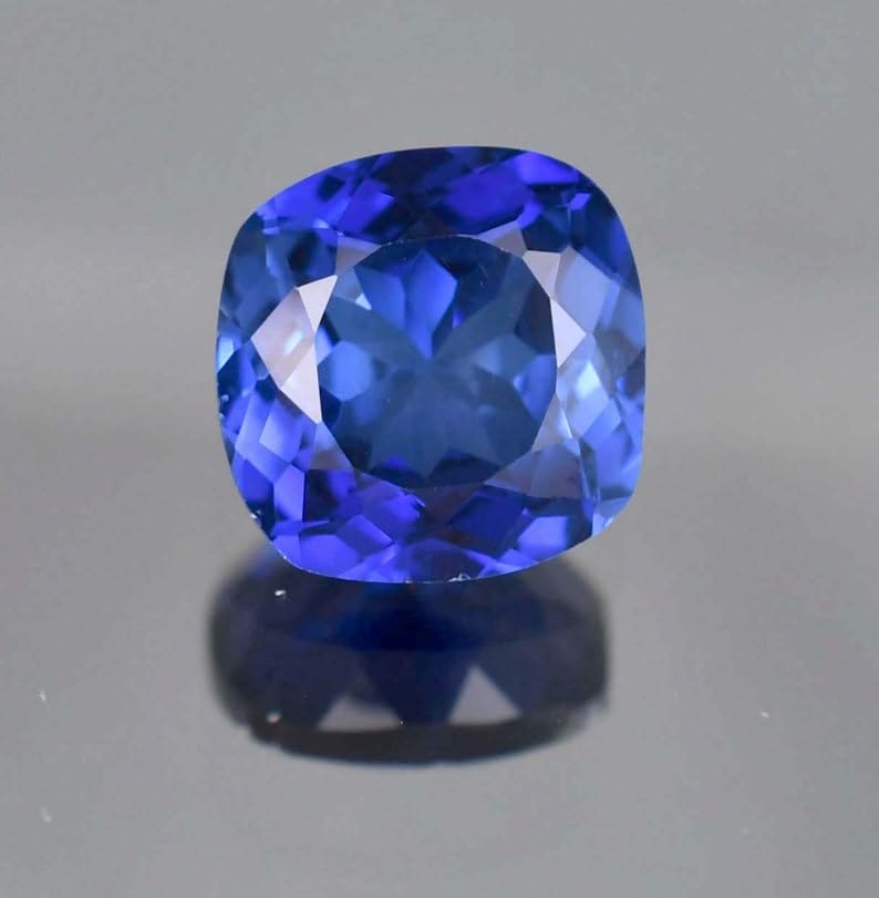 Saphir bleu véritable 16x16mm, la solution pour réussir vos bijoux faits main