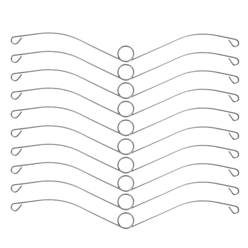 NOLITOY �������C��A�N�Z�T���[ �r�C�t�@���p�O�����X�v�����O �����p�X�v�����O�N���b�v 10�Z�b�g ���C�ϐ� �U���ጸ �����x�݌v �ƒ�p