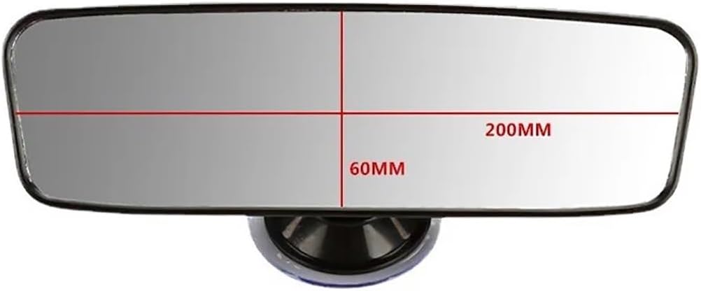 Interior Rearview Mirror Rotates Interior Rear View Mirror Adjustable Suction Cup Car Plane Rear Mirror Auto Accessories Car Rearview Mirror