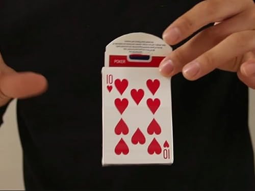 Caja de interruptor de tarjeta (Flick Box) Tarjeta Trucos de magia Ilusiones Trucos de primer plano Accesorios mágicos Poker Baraja de cartas Magia