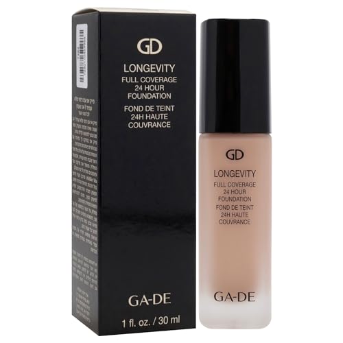 Image of GA-DE Longevity Full Coverage 24 Hour Foundation 551 Fair Beige 30 ml (Pack of 2)