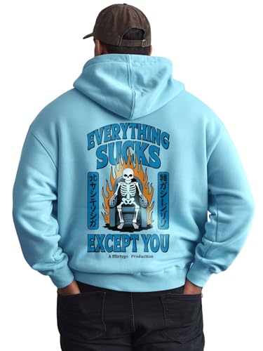 Image of Fflirtygo Men's Printed Hoodie for Man