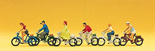 Preisvergleich Produktbild Preiser 10091 H0 Radfahrer