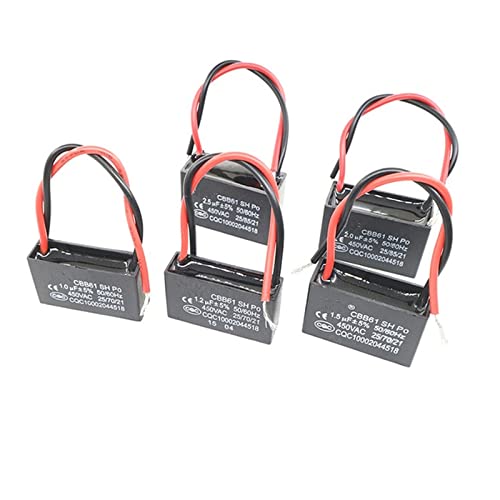 Condensateur CBB61 18uF pour réparer un ventilateur qui tourne lentement