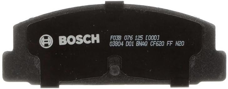 BOSCH BC332 QuietCast Premium Ceramic Disc Brake Pad Set - Compatible with Select Mazda 6, Protégé, RX-7; REAR