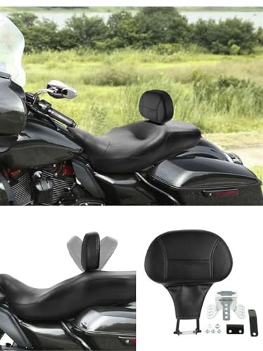 Coussin de dossier moto pilote pour voyages longs en Road Glide 2009