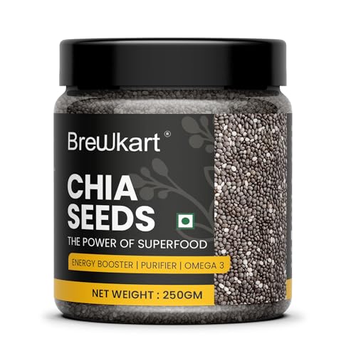 Image of Brewkart Chia Seeds 250 gm