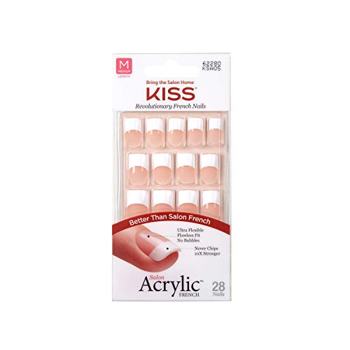 Preisvergleich Produktbild Kiss Salon Acryl Fingernagel-Set, einfaches Leben