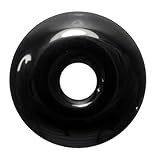 Donutstein aus schwarzem Obsidian.