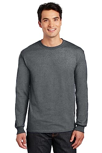 Image of Gildan Adult DryBlend Long Sleeve T-Shirt, Style G8400, 2-Pack