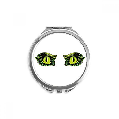 Miroir rond maquillage de poche eye monster cartoon animaux portable multicolore DIYthinker