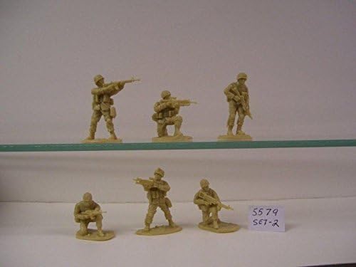 AIP Operation Enduring Freedom US Army Afghanistan Set #2: 18pc 54mm Plastic Army Men Figures
