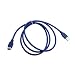 Produktbild Silverdee 6ft 6 Fuß USB 3.0 A Stecker auf Buchse Datenverlängerungskabel 6ft USB 3.0 Verlängerungskabel USB 3.0 Kabel Stecker auf Buchse - Blau - 0,3 m