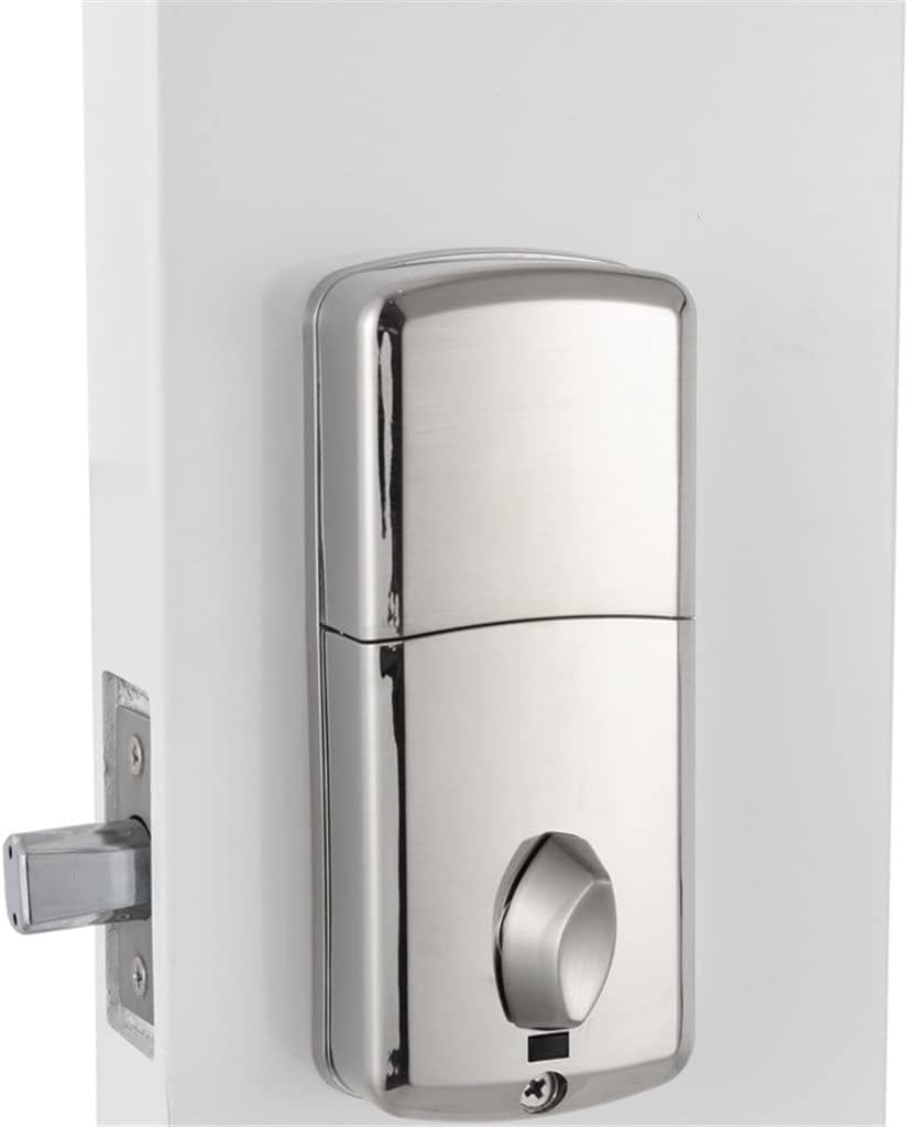 Fingerprint Electronice Face Recognition Door Lock Keyless Entry Security Home Gate Lock for Apartment (Color : Gray) (Red Brone)