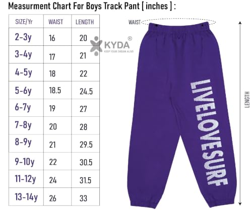 Image of KYDA KIDS Girls 100% Pure Cotton Printed Track Pants | Elastic Waist Loose Fit Casual Summer Wear | Soft Comfortable Kids Trousers Multicolor Combo (Pack of 5)