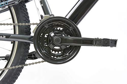 F.LLI Schiano Energy, zweifarbiges Fahrrad für Herren, schwarz-blau, 26 Zoll - Image 7
