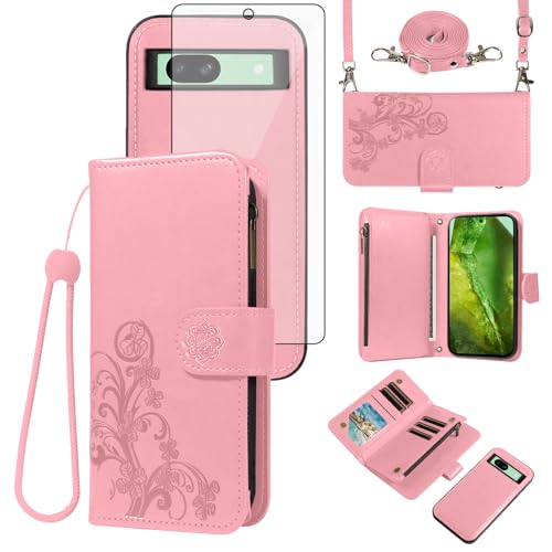 Coque Pixel 8A avec bandoulière Asuwish pour garder les mains libres