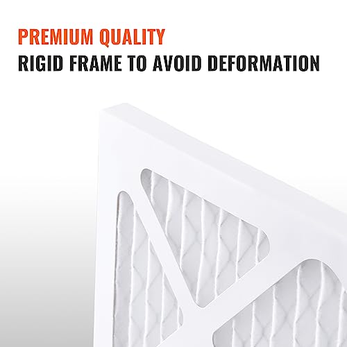 VEVOR Protective Pre Filters, 5 Pack, 15.75'' x 15.75'' Air Filter Replacement, High-efficient Stage 1 Filters Compatible w/BlueDri & VEVOR Scrubber, Air Purifiers, Water Damage Restoration Equipment