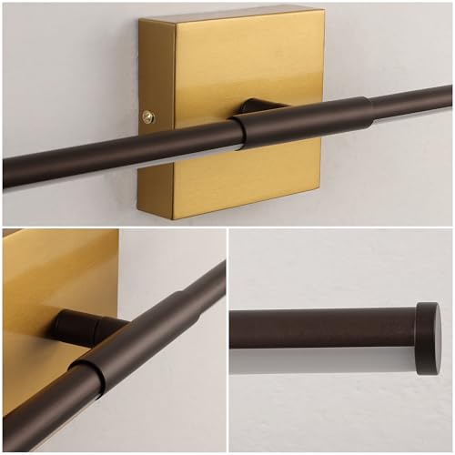 JONATHAN Y 16.25" Oil Rubbed Bronze/Brass Gold Modern Dimmable Integrated LED Wall Sconce, Minimalist Adjustable Metal Vanity Light for Bathroom Mirror, Bedroom, Hallway, 3000K, ETL Listed (JYL7039F) by JONATHAN Y - Image 8
