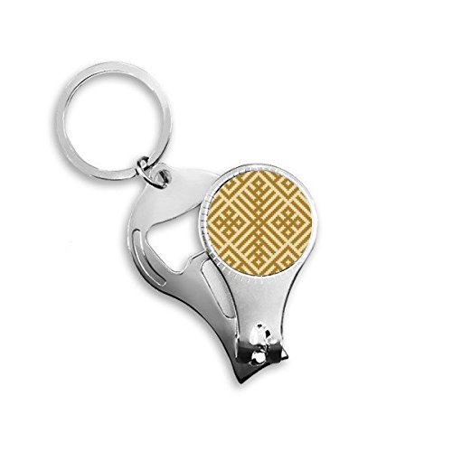 Porte-clés voiture avec décapsuleur motif croix nordique pour voyage
