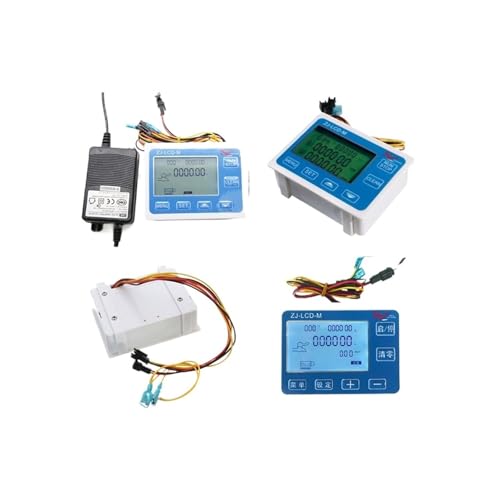 HHB18I Digital Quantitative Controller Water Control Hall Effect Flow Sensor Flowmeter Indicator Sensor Meter