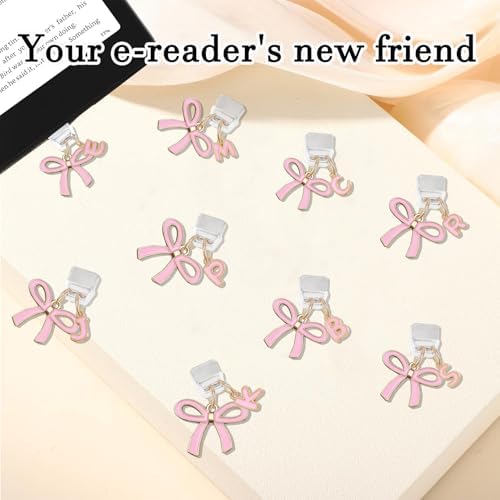 TMCLHXYNF Bow Initial M Charms Compatible with Kindle USB C Dust Plug Charm