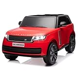 Coucheta 2 Seater Kids Ride On Car, Licensed Land Rover 24V 7AH, 5MPH with Remot...