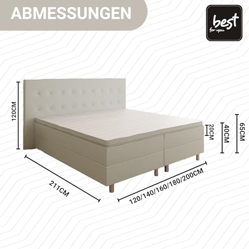 Boxspringbett 160×200 Best For You Neo First Class