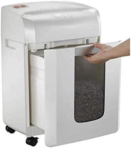 Office Paper Shredder-8 Sheet Heavy Duty Cross-Cut Paper/CD/Credit Card Shredder, 60 Minutes Running Time,White