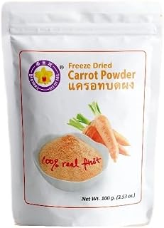 ไทยเอ้าฉี Freeze Dried Carrot Powder 100 g