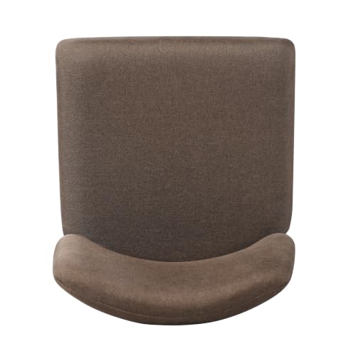 Merax Wood Bar Stools Set of 4, 26.75" Taupe Upholstered Barstools, Walnut by Merax - Used condition - Image 6