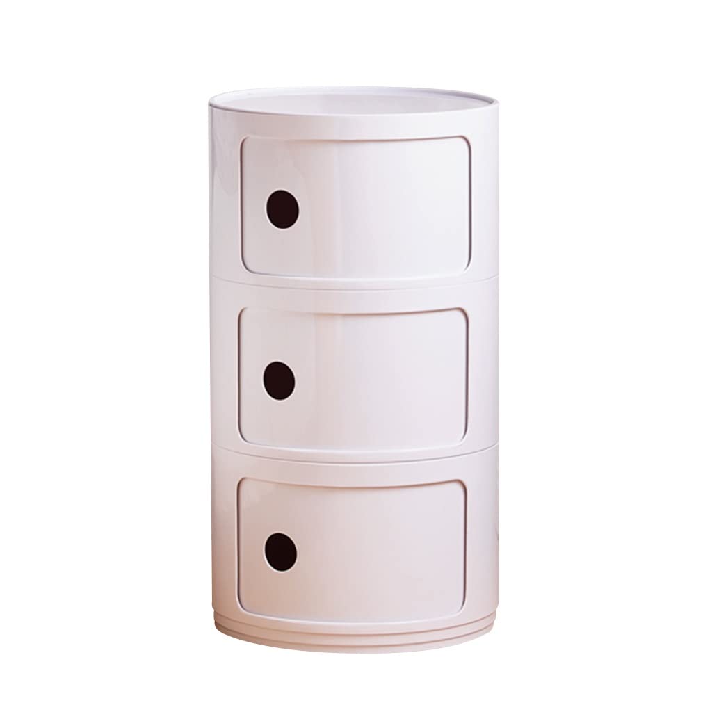Armoire de rangement ronde au design créatif et minimaliste