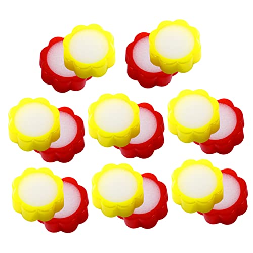 Operitacx 16Pcs Sponge Cylinder Hand Wet Device Accountant Wet Sponge Envelope Seal Moistener Hand Cash Counting Supply Counting Finger Sponges Wet Sponge For Grip Paper Office Supply Damper #TOP22