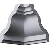 Ekena Millwork MIC05X04ED Inside Corner (Matches Moulding MLD04X05X06ED), 5'P x 4'H, White