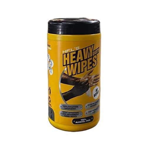 HFLS Heavy-Duty Size Multi-Surface Cleaning Wipes, 80 Count Per Canister, White clean messes without soap and water 1000s of uses 1 Box 5 Sachet Wipes (B0BPB2LDH6) Amazon Price History, Amazon Price Tracker