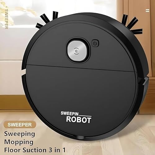 Image of Drumstone (Special 10 Years Warranty Rechargeable Smart Robot Vacuum Cleaner |3-in-1 Sweeping, Mopping, Suction | Intelligent Navigation for Efficient Home Cleaning