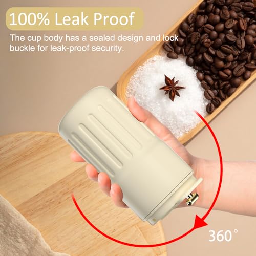 Homealexa Coffee Cup Travel Mugs, Vacuum Insulating Cup 316 Stainless Steel, LED Touch Screen Temperature Gauge, Smart Mug Sealing Bottle 410ml - Image 3
