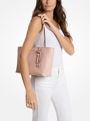 Michael Kors Quinn Medium Tote, Gold-Tone Hardware/Soft Pink - Thumbnail 3