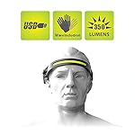 XLENTGEN-Lanterna-frontal-COB-recarregvel-lanterna-de-cabea-230–feixe-de-luz-alta-potncia-350-lmens-impermevel-sensor-de-movimento-5-modos-bateria-para-campismo-excurses-pesca-caa-campismo-e-caminhad