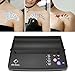 LifeBasis Tattoo Transfer Stencil Printer Tattoo Thermal Copier with 30PCS Stencil Transfer Paper Thermal Tattooing Printer Machine for Tattoo Artists & Beginners, Black