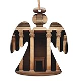 Facile da appendere: ogni ornamento viene fornito con una corda di iuta da 30 cm, che lo rende comodo da appendere su alberi, pareti, finestre o come decorazione da tavolo