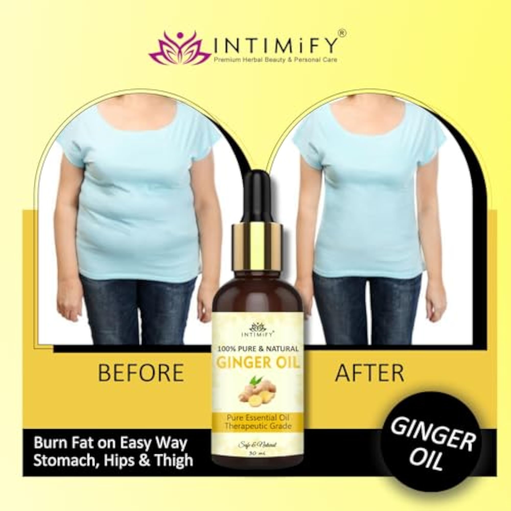 INTIMIFY Ginger for Weight Loss, 30ml