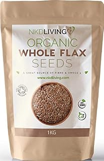 NKD Living Organic Flax Seeds / Linseeds (1kg)